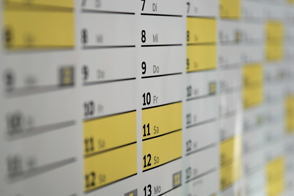 calendrier école